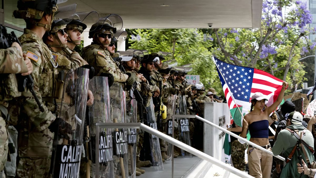 National Guard during Los Angeles immigration protests