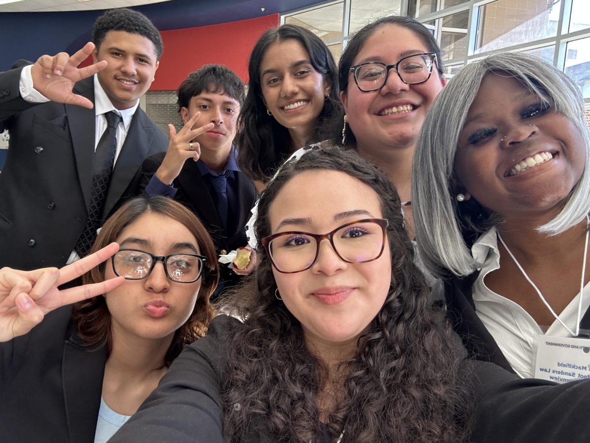 Team 9 having fun in between rounds!