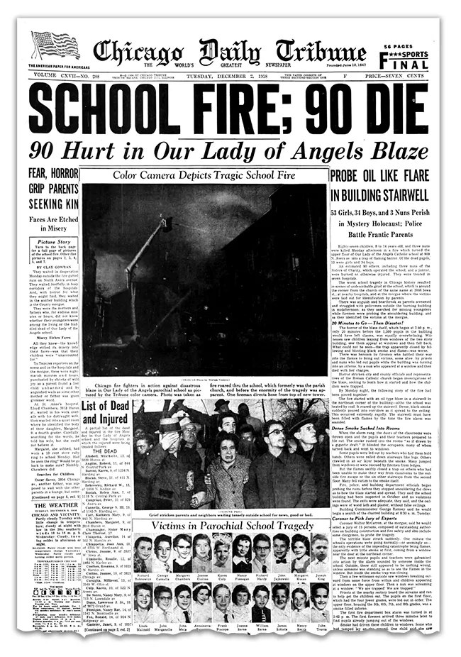 Chicago Daily Tribune Headline 