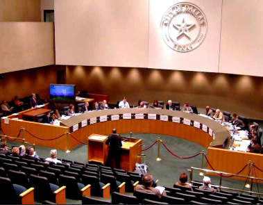 Dallas city council meeting